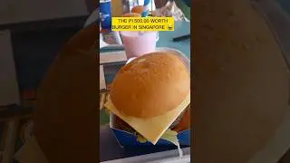 I WAS ENTIRELY SHOCK HOW EXPENSIVE THIS ORDINARY BURGER #food #foodie #vlog #vlogger #aesthetic
