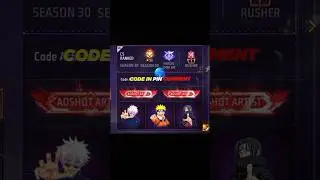 FF NARUTO ANIME BIO CODE💀🔥☠️ #ffshorts