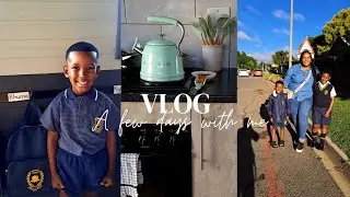 #vlog : Lets go to church| Cooking| Back2School| GradeR | #boymom | Mom of 2