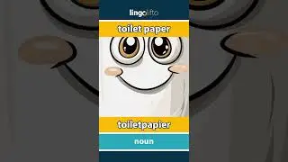 🇬🇧🇳🇱 toilet paper - toiletpapier : learn English : laten we Engels leren : vocabulary builder