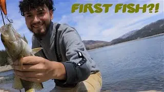 I Caught My First Fish IN CALIFORNIA! Shaver Lake, CA! Vlog 4