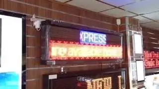 Fully Programmable LED Sign Display Full Colour - P10 - LED EXPRESS&reg;