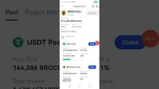 Gate.io new Launchpool project $BROCCOLI STAKE AND EARN