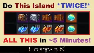 ~DO  THIS ISLAND *TWICE!!*~.. 4,000+ *FAST* T2 Guardian Stones & More  in Lost Ark! (Lost Ark Tips)
