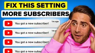 Small Channels That DO THIS Get SUBSCRIBERS FASTER on YouTube in 2026 (NEW SETTINGS)