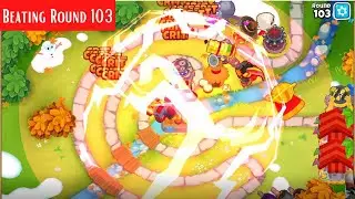Bloons TD 6 -  How to Beat Park Path Hard Difficulty - Beating ROUND 103