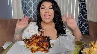 Eating a whole chicken and story time