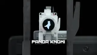 Customize your Bambu A1 series with dynamic GIFs on Panda Knomi! #bigtreetech #3dprinting #memes