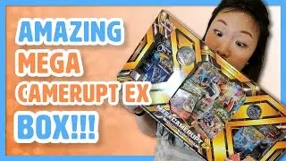 NEW AWESOME MEGA CAMERUPT EX PREMIUM COLLECTION BOX! | Pokemon Cards