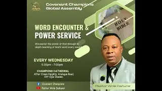 Word Encounter & Power Service | Jan.14th  2026