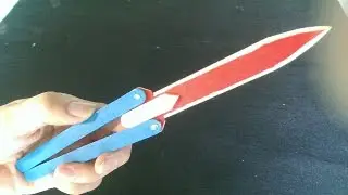 如何使蝴蝶刀 | 從木棍