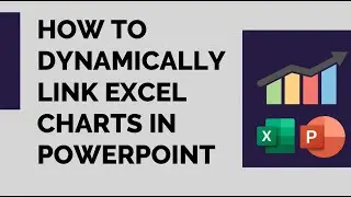 Link Excel to Powerpoint - Refresh data automatically - Presentation #stayhome learn #withme