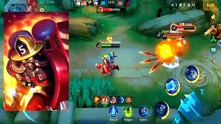 Johnson Tank Build Support 19 Good Random player Moba Lagends Full Gameplay 