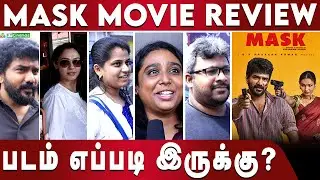Mask Honest Public Review | FDFS | Kavin, Andrea J, Ruhani Sharma | GV Prakash Kumar #maskmovie
