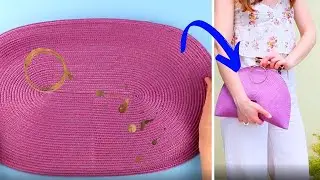 3 BELLISSIME BORSE FAI DA TE || RIUTILIZZA LE TUE VECCHIE TOVAGLIETTE