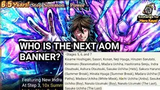 NxB NV: AOM Banner Is The Part 3 Anniversary? - Summon Indra Otsutsuki Round 1 Step 2