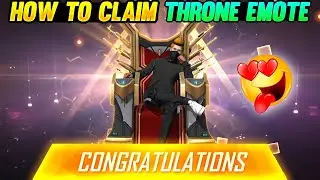 HOW TO CLAIM FFWC THRONE EMOTE😱🔥#freefirekannada #throneemotereturn#free#freefire#freefirehighlights