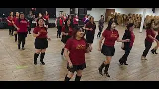 Kaj siab line dance exercise 1-26-26 #music cover by Rosie 