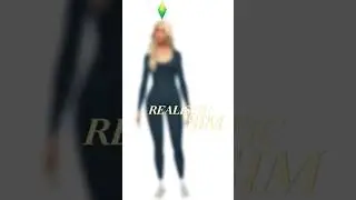 Realistic Sim | Sims 4 CAS | #sims4 #sims4mods #shorts #gaming #thesims