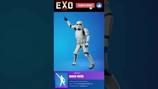 Fortnite | DISCO FEVER | Epic Emote | ExoFury Gaming #shorts