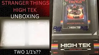 Распаковка коробки Topps Stranger Things High Tek 2025 | Несколько одинаковых карточек?? | Распак...