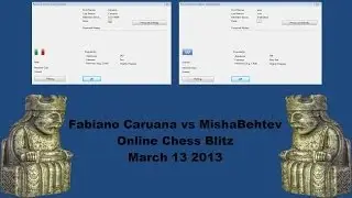 Fabiano Caruana vs Alexander Morozevich Chess Blitz on Playchess.com