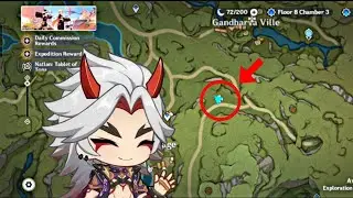 Vasmrti Location at the middle of the Gandaharva Ville and Vimara Village | GENSHIN IMPACT #genshin