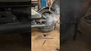 Remove DB killer of Jawa perak | #bike #ytshorts #shorts