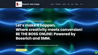 Bossrich Web Design Company Website