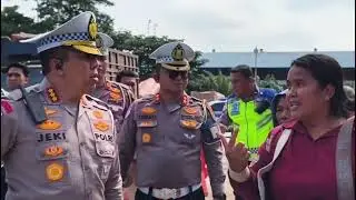 Dirlantas Polda Riau Monitoring Arus Lalu Lintas di Tol Pekanbaru–Dumai dan Pelabuhan Dumas