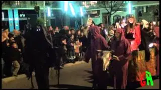 Desfile de Olentzero en Vitoria-Gasteiz 2012