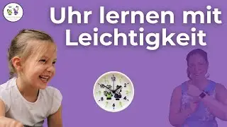 ⏰⌚Mit Leichtigkeit die Uhr Lernen | Diese Tipps helfen