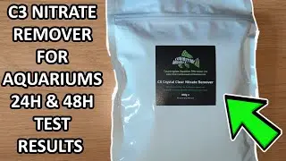 COUNTRYSIDE AQUATICS C3 AQUARIUM NITRATE REMOVER RESIN (РЕЗУЛЬТАТЫ 24 ЧАСА И 48 ЧАСОВ)