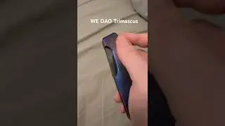 WE Knife OAO Integral with Trimascus Inlays #edc #blade