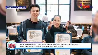 SAN FERNANDO LGU, TINANGGAP GALAL IBAT LOS ANGELES CITY COUNCIL KING AMBAG KING KULTURA