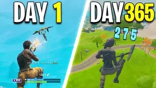 My 1 YEAR Fortnite TRICKSHOT Progression...(100+ Clips)