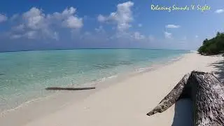 Ocean Sounds For Deep Sleep, White Sand Beach, Relaxing Waves
