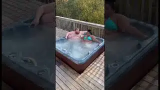 Veranda Gives Way &mdash; Instant Pool Drop 😂