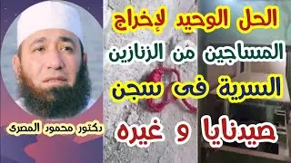 الحل الوحيد لإخراج المساجين من الزنازين السرية فى سجن صيدنايا و غيره  ( أرجو إيصال هذا الفيديو لهم )