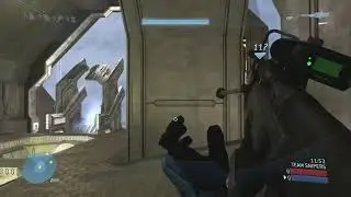 Halo 3 (MCC MM) - Team Snipers gameplay on Narrows, cool plays