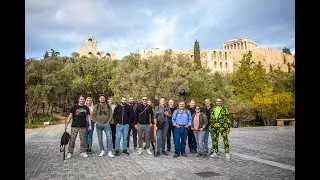 The first 360&deg; Content Creators gathering, in Athens Greece. Part of the atmosphere in a 360&deg; Video