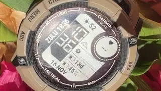 Garmin Instinct 2X Solar Tactical Watch: Solar Charge Test