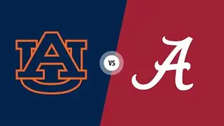 IRON BOWL Auburn Tigers vs Alabama Crimson Tide Full Highlights - College Football Sim!