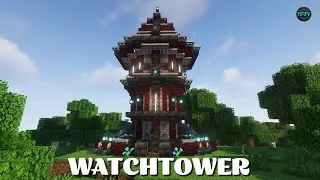 Epic Fantasy Watchtower Design | Stunning Minecraft Build Inspiration