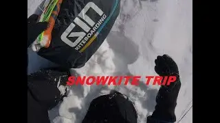 March Snowkite in Canada