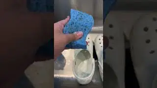 Cleaning my crocs part one #cleanwithme ￼
