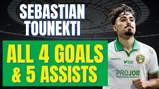 Sebastian Tounekti - ALL 4 GOALS & ASSISTS FOR HAMMARBY IF | Skills & Highlights
