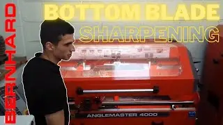 Bernhard angle grinder  Bottom blade sharpening