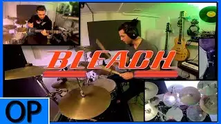 Bleach // ブリーチ Op 1 | ORANGE RANGE ~ Asterisk | 『Guitar & Drum Cover』