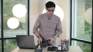 Steelseries Sensei Wireless Laser Mouse unboxing